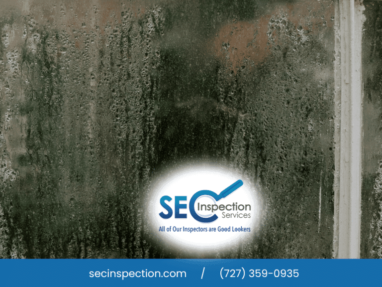 Condensation on a window showing moisture buildup, potentially indicating humidity issues.